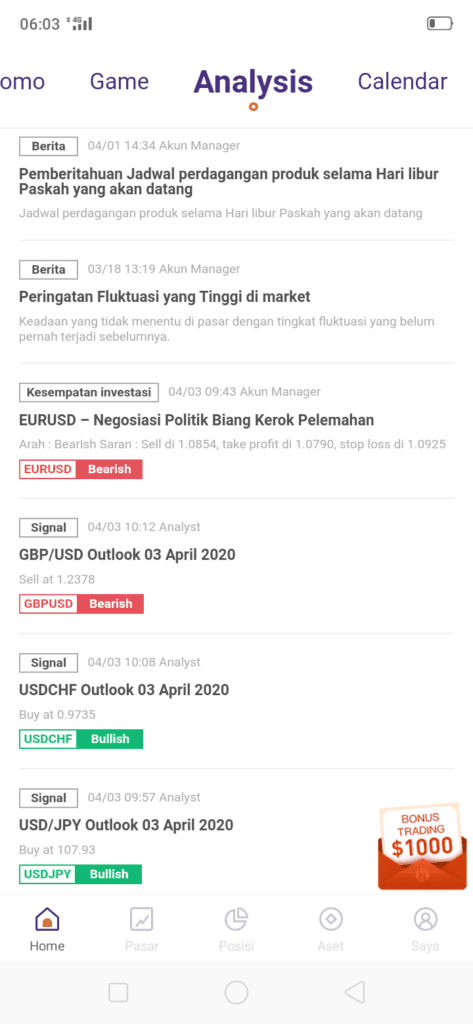 Cara Menggunakan Analysis Di Aplikasi HSB Investasi | HSB Investasi