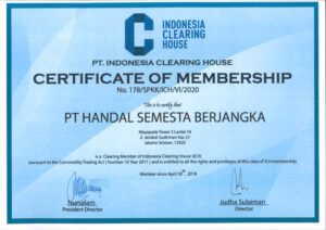HSB Investasi terdaftar sebagai anggota Indonesia Clearing House - ICH