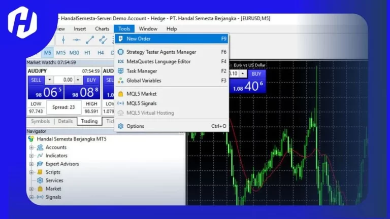 Inilah 11 Cara Menggunakan Tools pada MT5