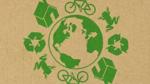 logo bumi dan daur ulang