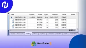Cara baca depth of market MT5