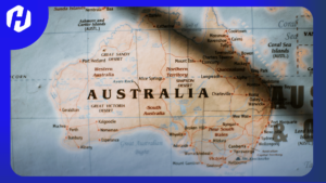 peta ekonomi australia