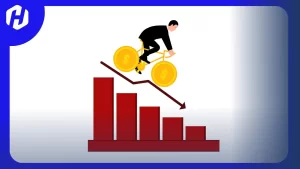 seseorang terjun bebas karna trading tergesa gesa