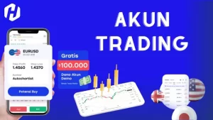 Akun demo dan akun live trading HSB