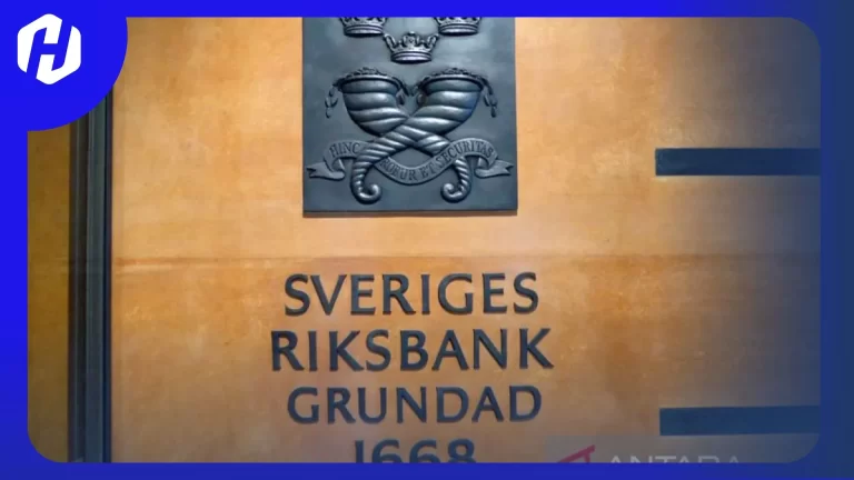 Bank Sentral Sveriges Riksbank Swedia