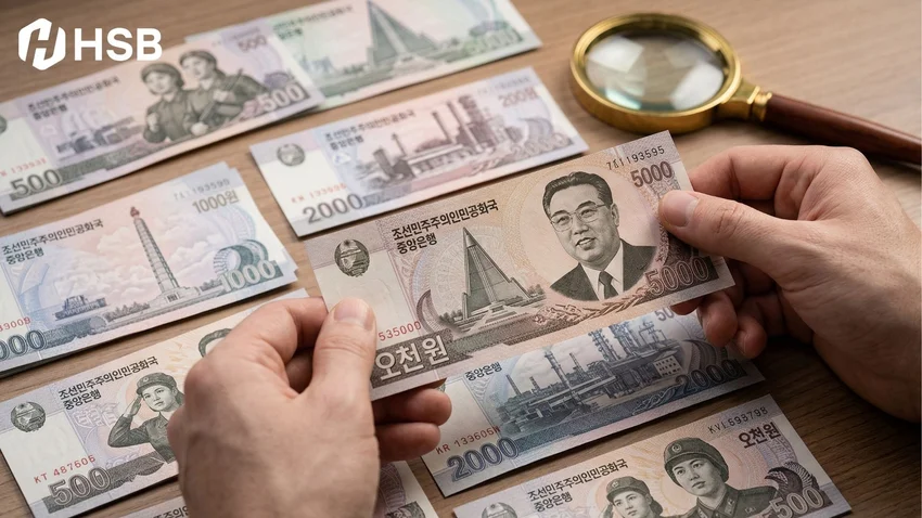 bedah desain won korea utara