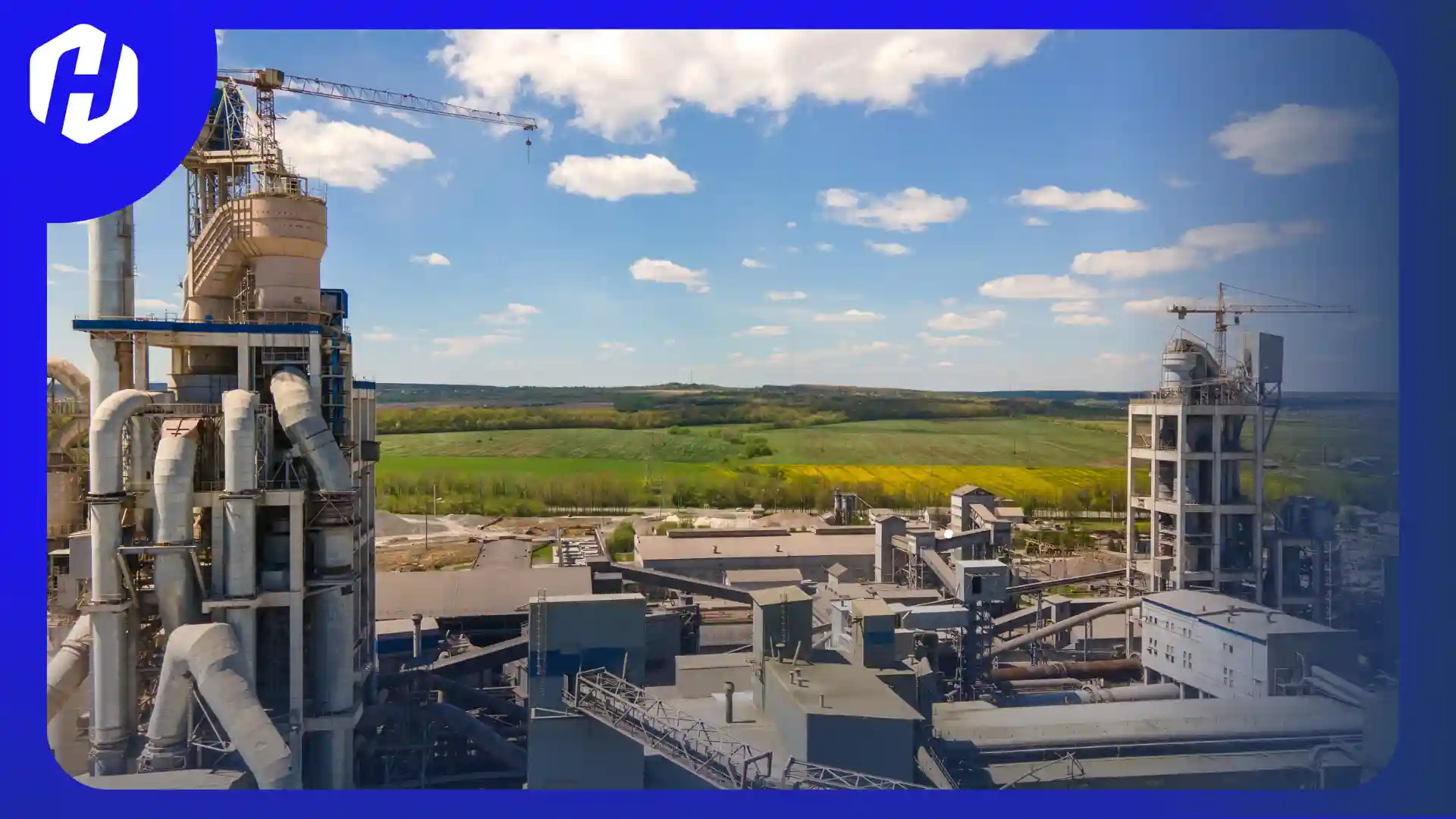 pabrik gas alam di pegunungan rusia