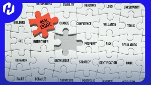 puzzle risiko untuk investasi real estate