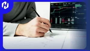 menggambar support dan resistance