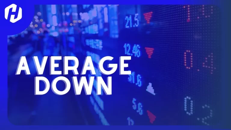 average down saham