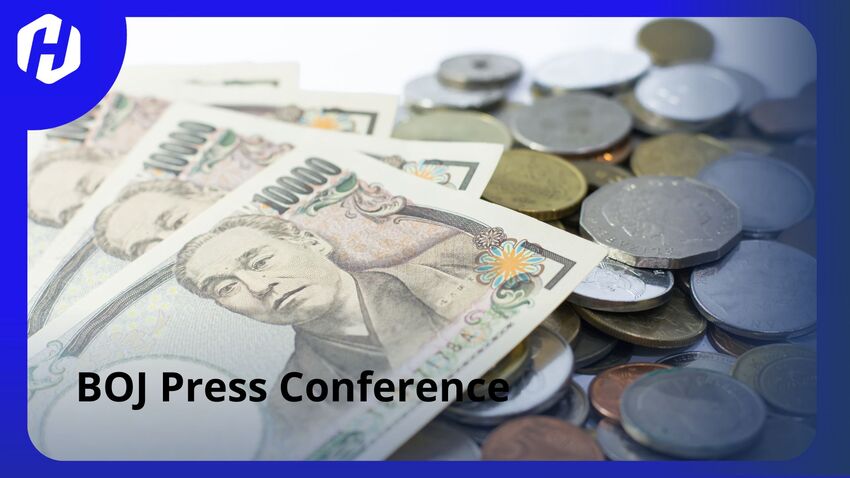 dampak boj press conference terhadap mata uang yen
