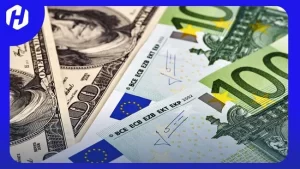 Euro (EUR) dan Dolar Amerika (USD) sebagai dua mata uang utama dunia