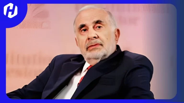 potret carl icahn yang sedang mengisi acara