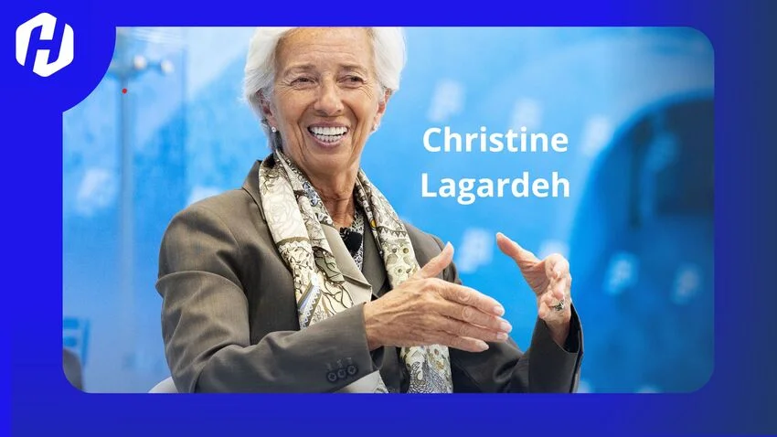 Christine Lagarde seorang presiden Bank Sentral Eropa