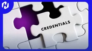 Kredensial seperti lisensi, sertifikasi, dan afiliasi profesional memberikan bukti keahlian dan kompetensi.