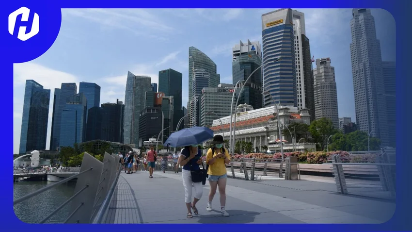 Covid Singapura Kembali Meledak, 25.900 Kasus-Warga Pakai Masker