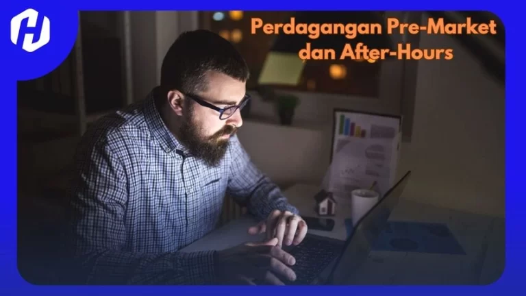 Seorang pria Memahami Perdagangan Pre-market dan After-hours