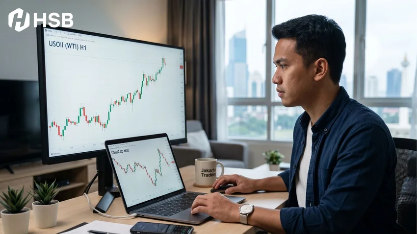 hubungan mesra minyak dan forex