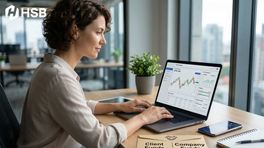 menjamin keamanan dana lewat akun terpisah