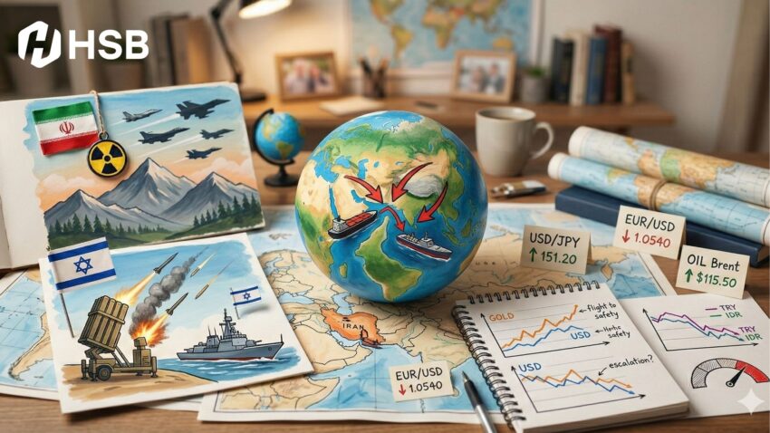 Ini Pengaruh Serangan Iran Israel di Pasar Forex