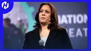 kamala harris mendengarkan keluh kesah warga