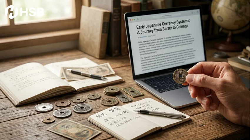 bagaimana awal mula ada mata uang di jepang