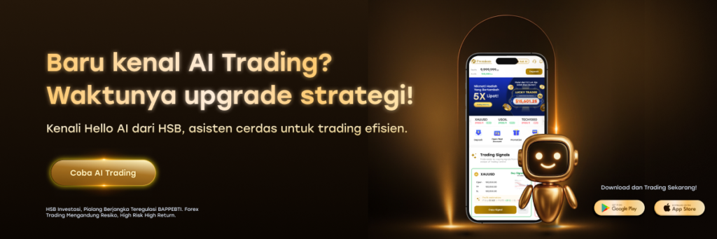 HSB Investasi - Asisten AI Trading untuk strategi trading efisien. Kenali Hello AI HSB, fitur cerdas untuk analisis pasar real-time dan sinyal trading akurat