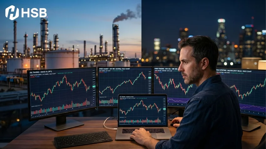 Pilih Mana? Trading Minyak vs Saham, Forex, dan Emas