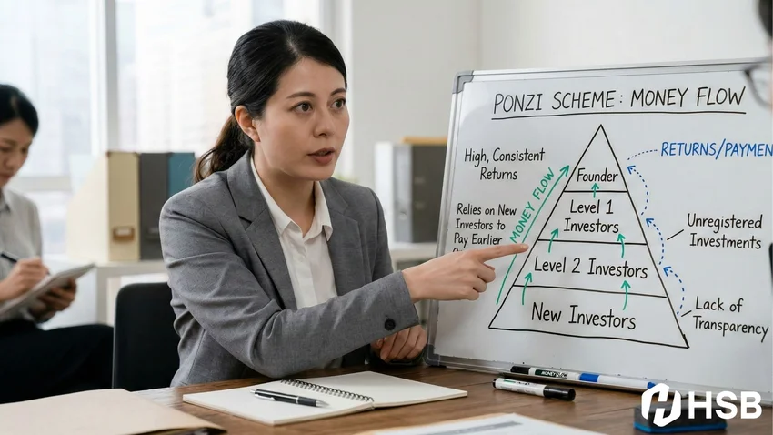 skema ponzi atau piramida