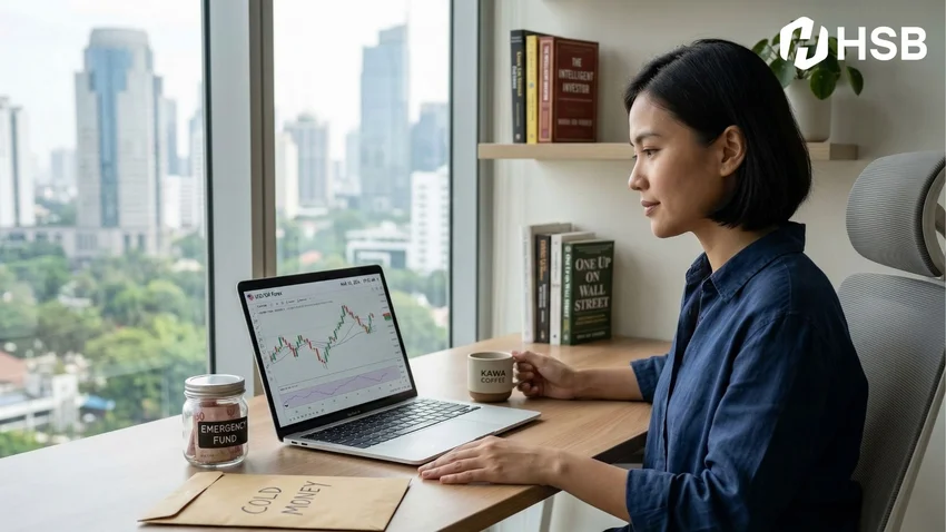 trading pakai uang dingin