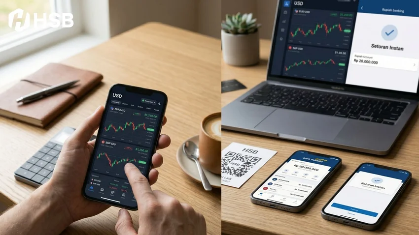 Kapan Trader Harus Pakai Akun USD vs IDR di HSB? Cek Sini!