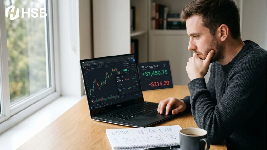 mengapa saldo yang bisa digunakan berubah saat harga gerak