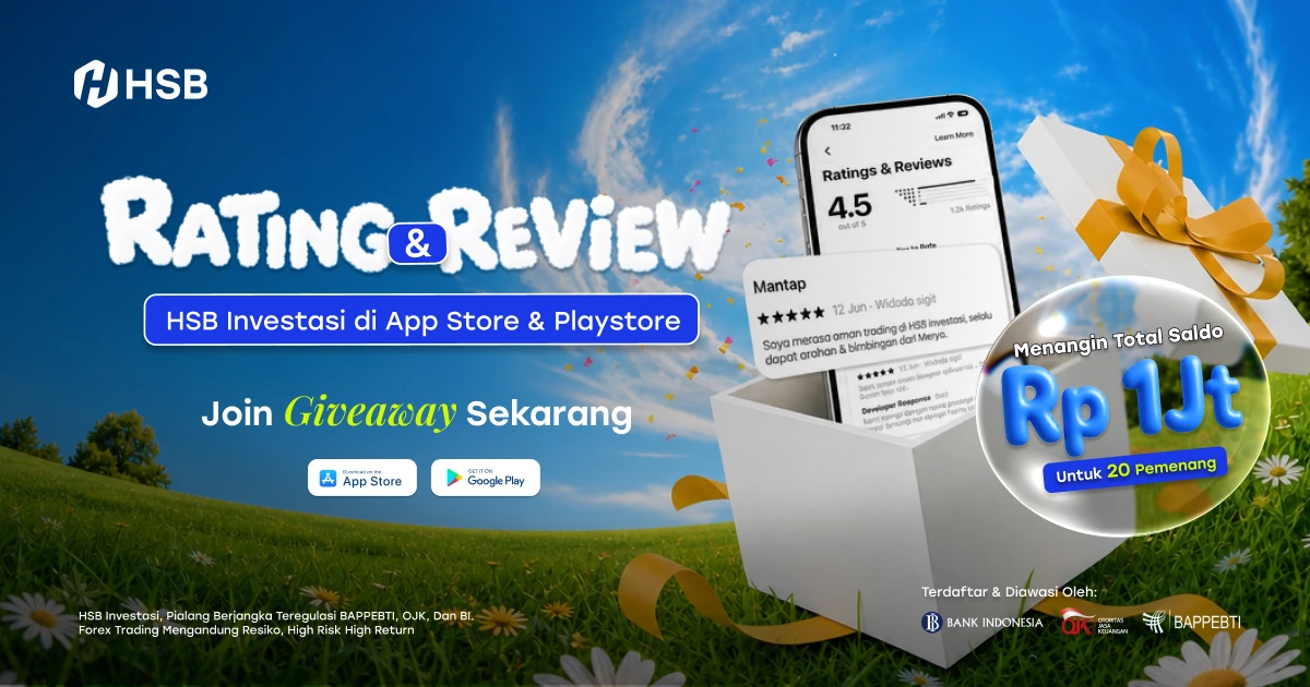 Giveaway Review HSB Investasi Berhadiah Total Saldo E-Wallet Rp1 Juta